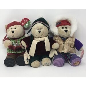 Lot of 3 STARBUCKS - Bearista‎ Plush Bears - Holidays Coffee Winter Collection